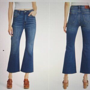 HIDDEN  HAPPI  "High Rise " Cropped Flare Jeans  "new with tags"